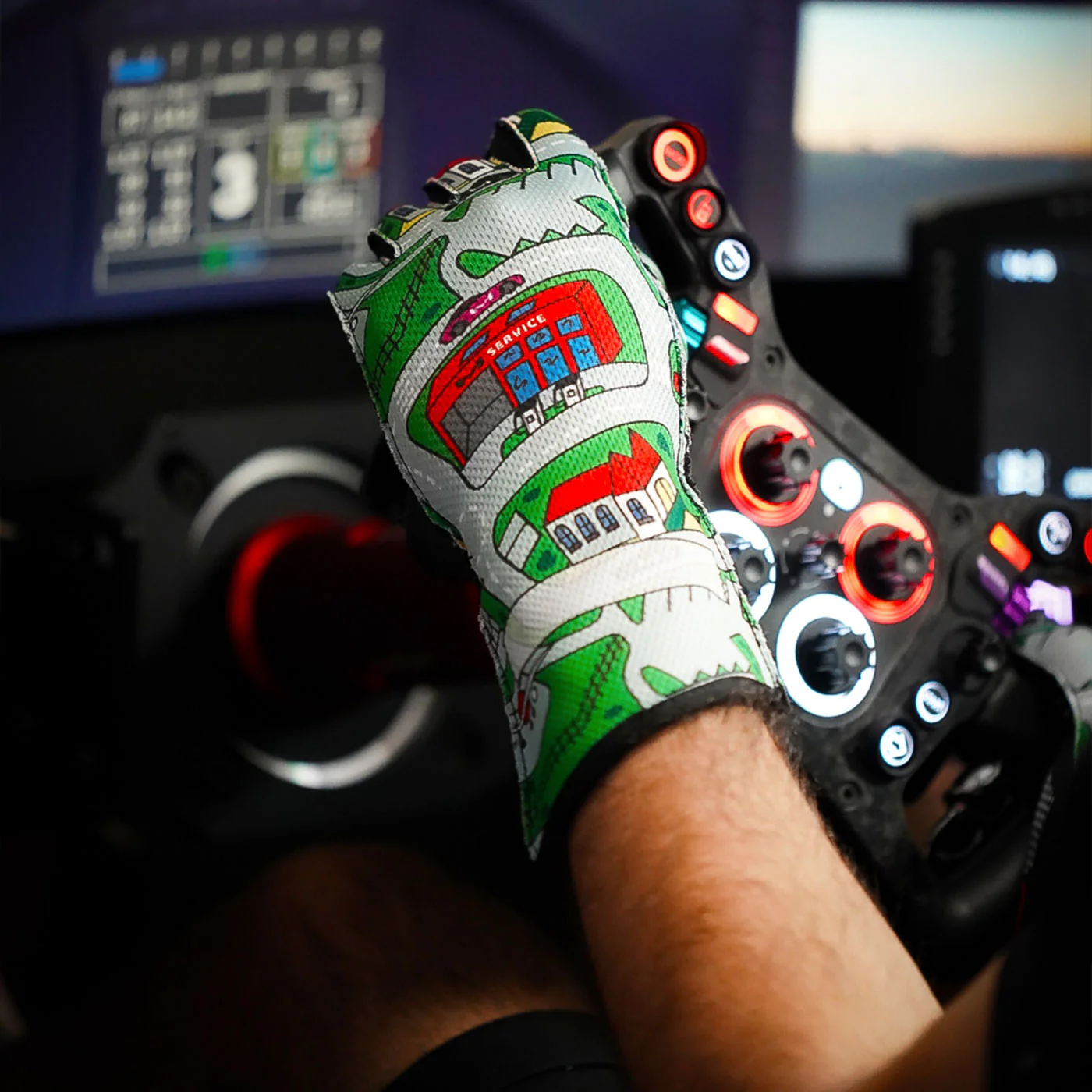 Aura Pro Future Racer Gloves - Image 7