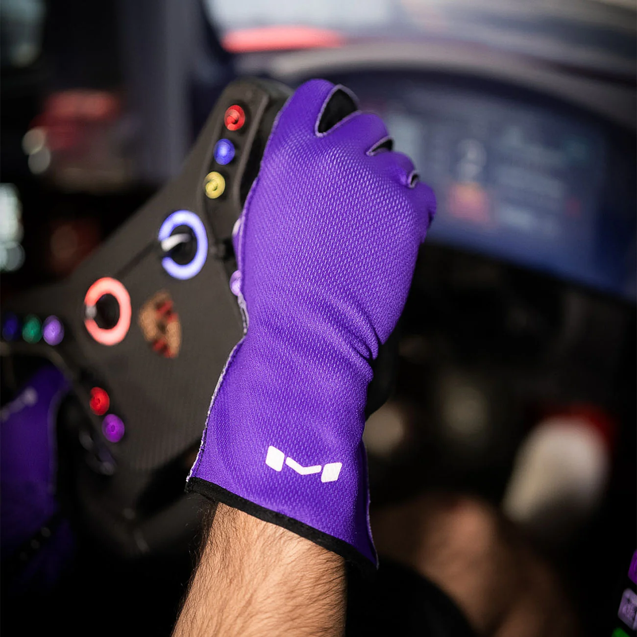 Aura Pro Purple Sector Gloves - Image 9