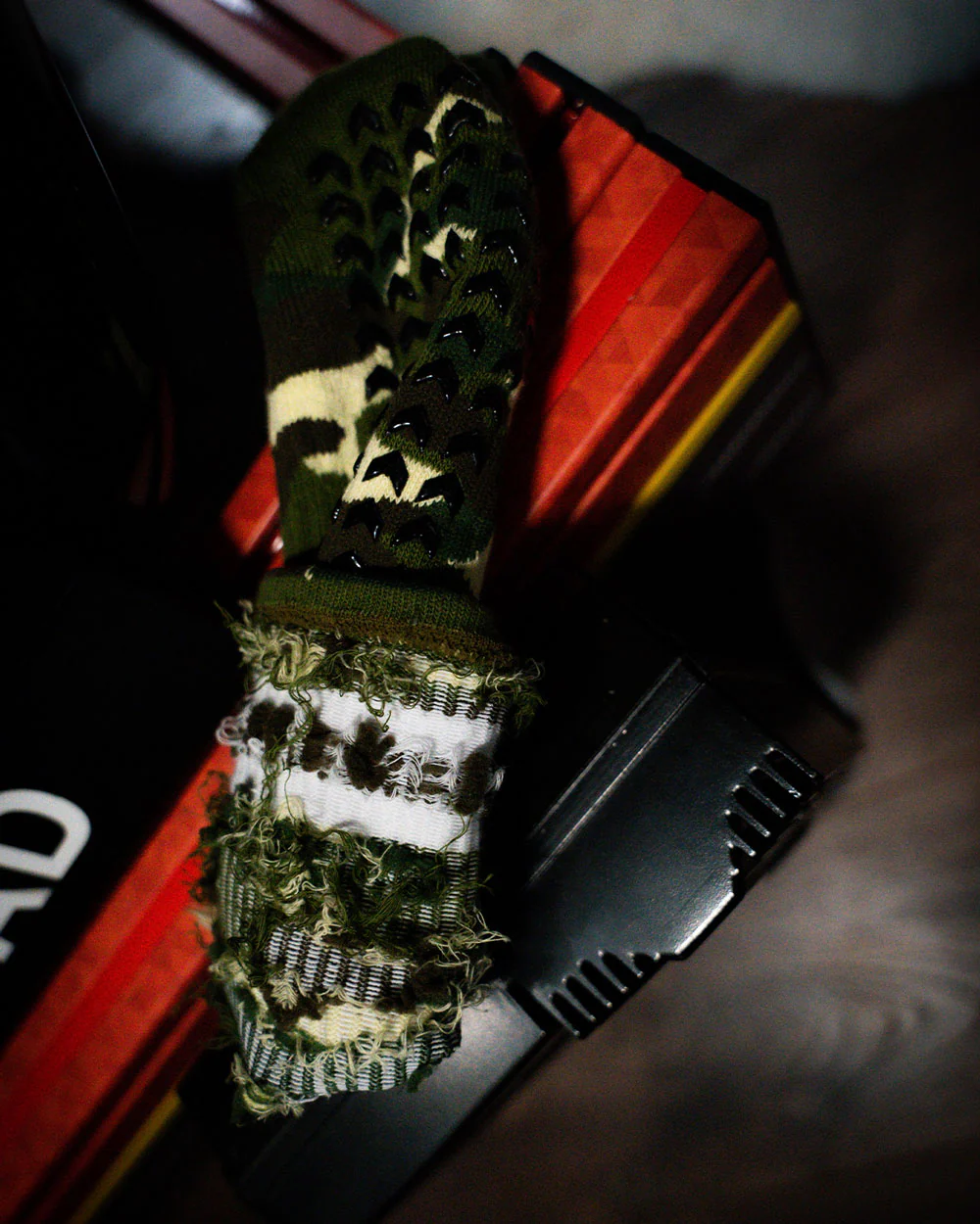 Green Camo Sim Socks - Image 5