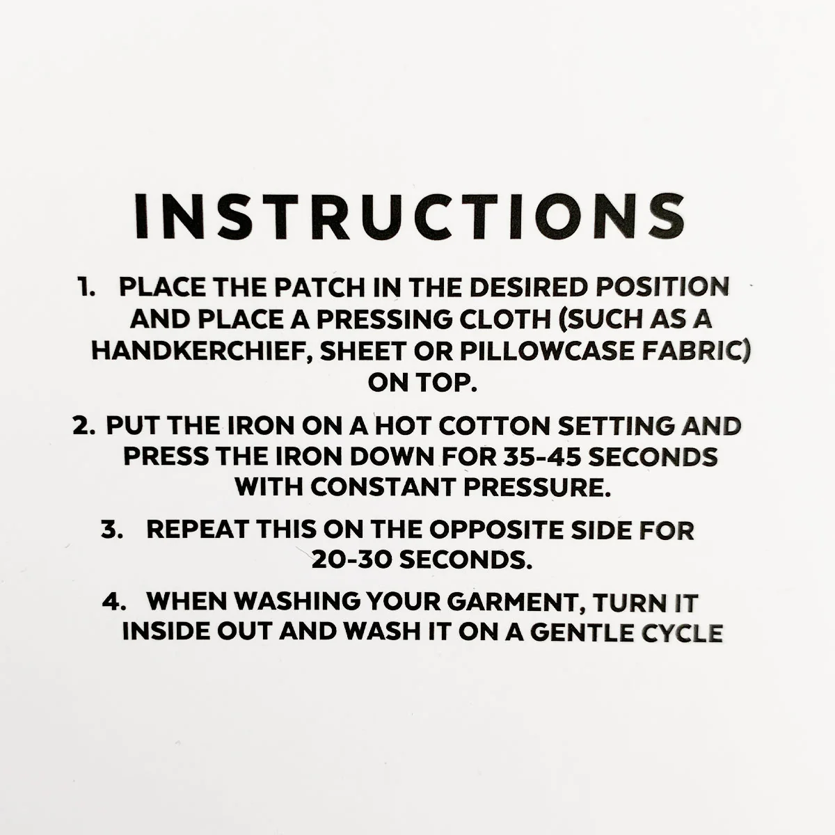 Iron-on Patches (5 pieces) - Image 2