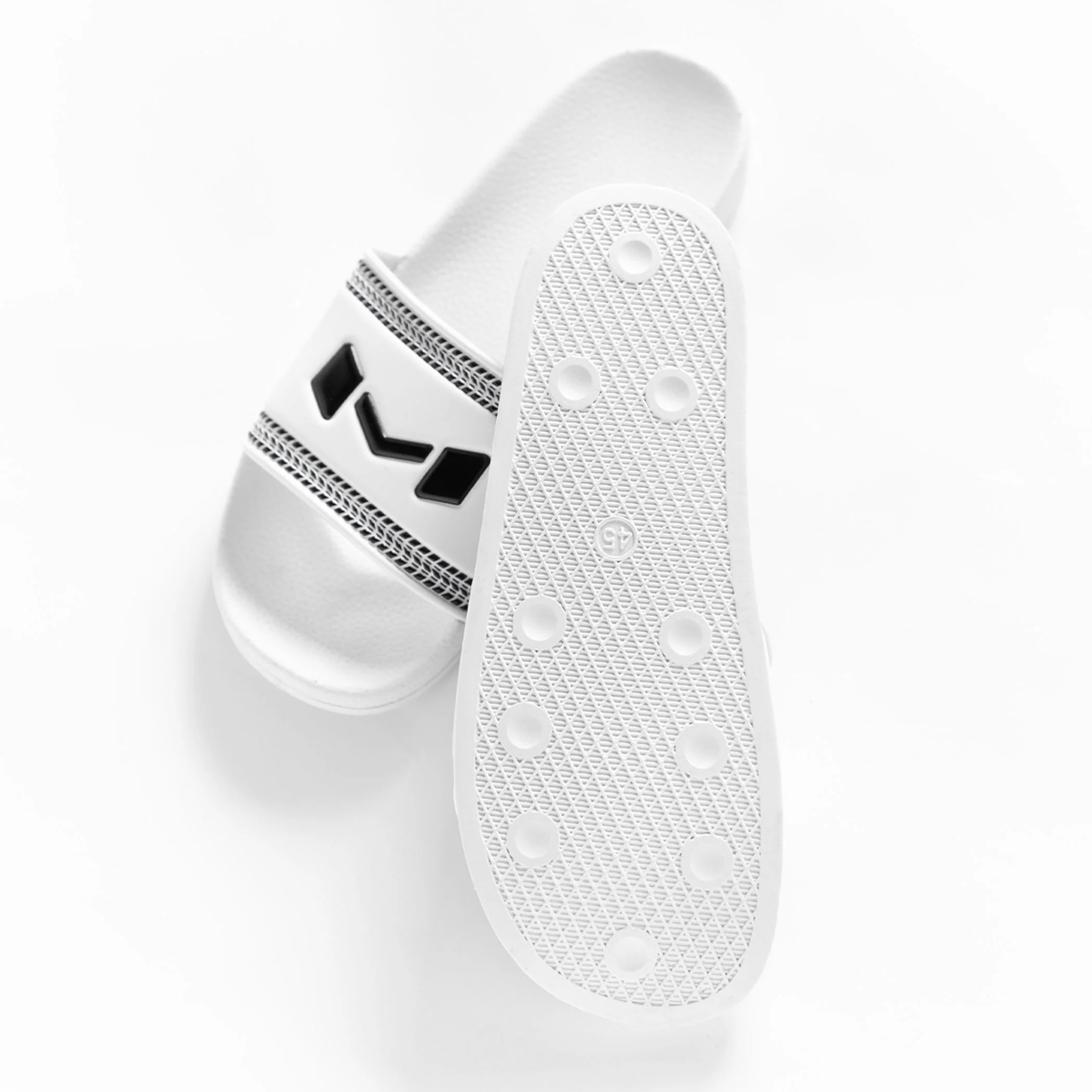 Men's Classic White Slides - Image 3