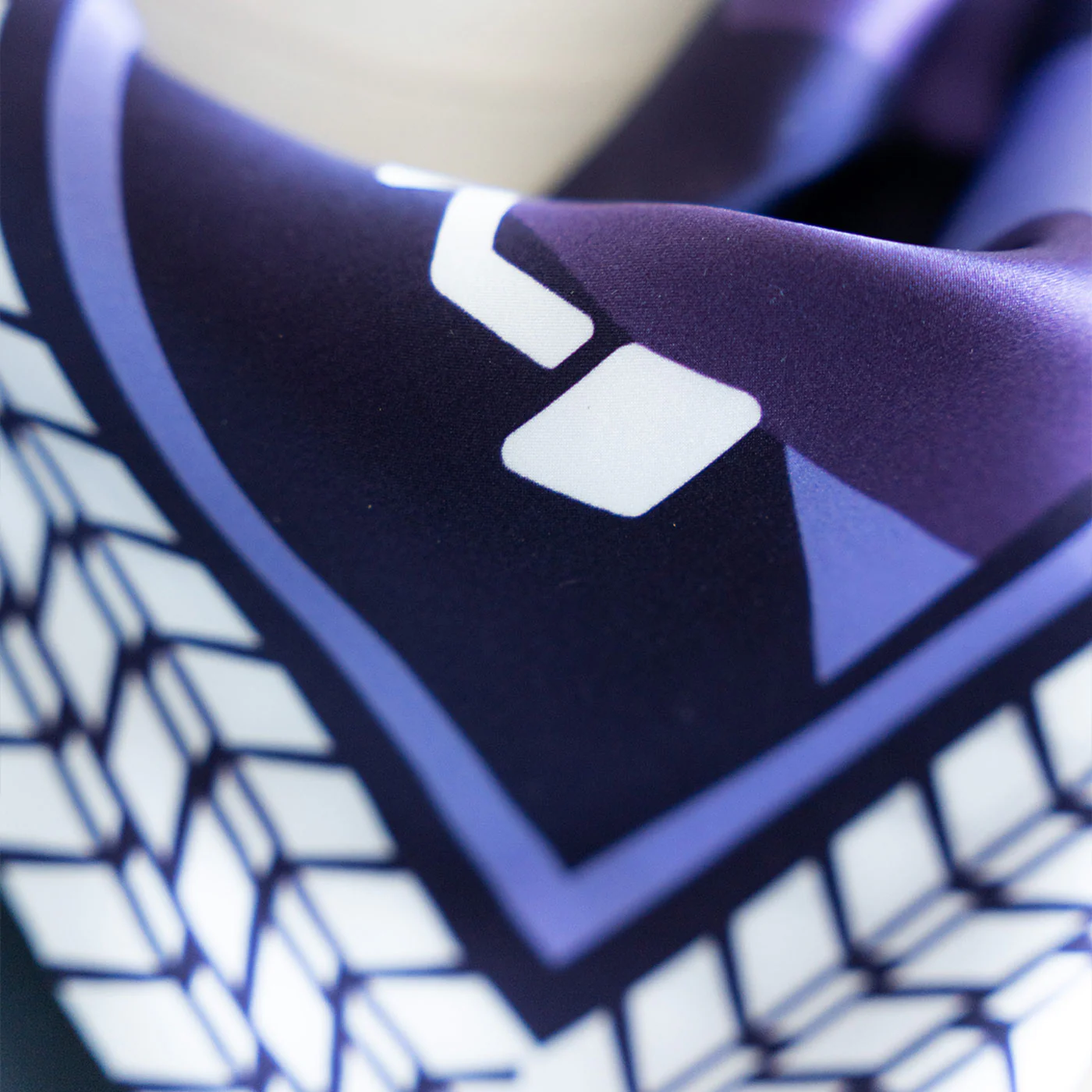 Purple Camo Silk Scarf - Image 7