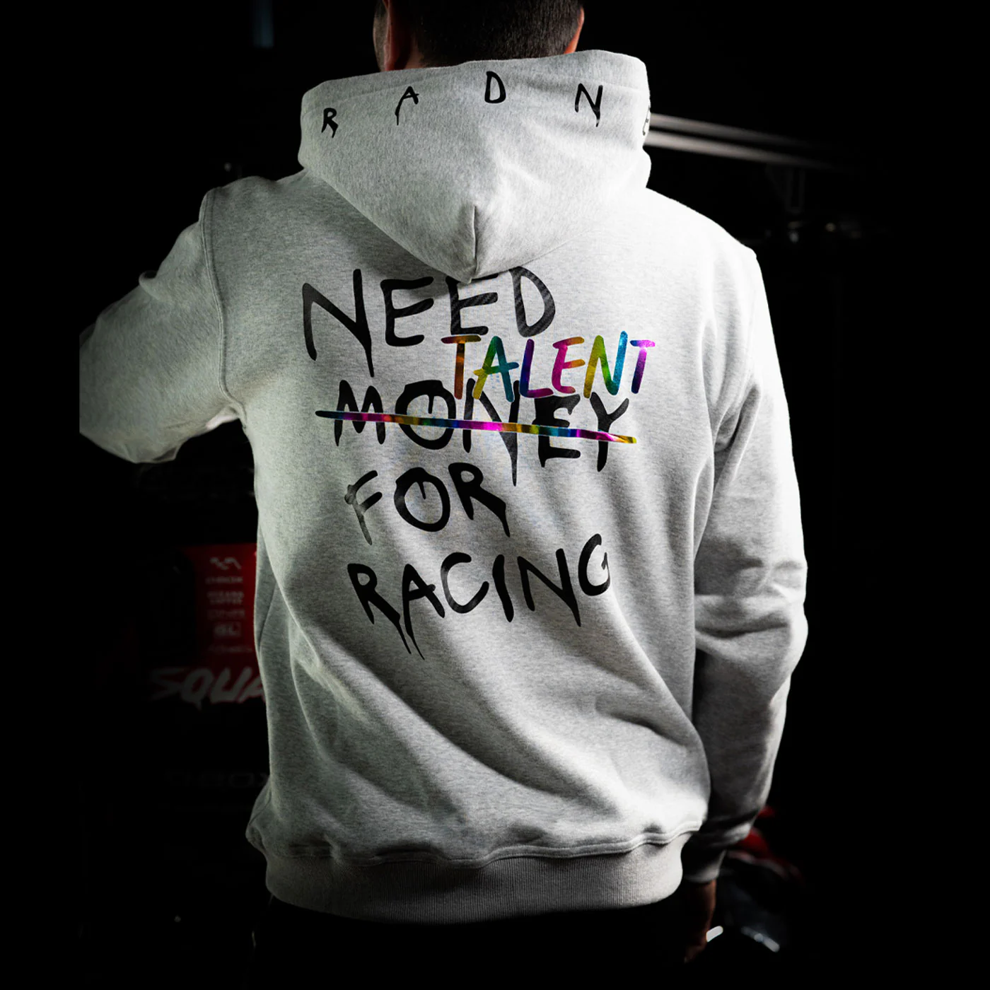 Talented Hoodie (Grey) - Image 3